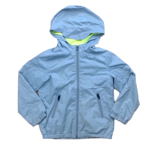 Rockets Of Awesome Boys Gray | Florescent Green Inside Jacket Size: 6 -7 Years Gray | Florescent Green Inside