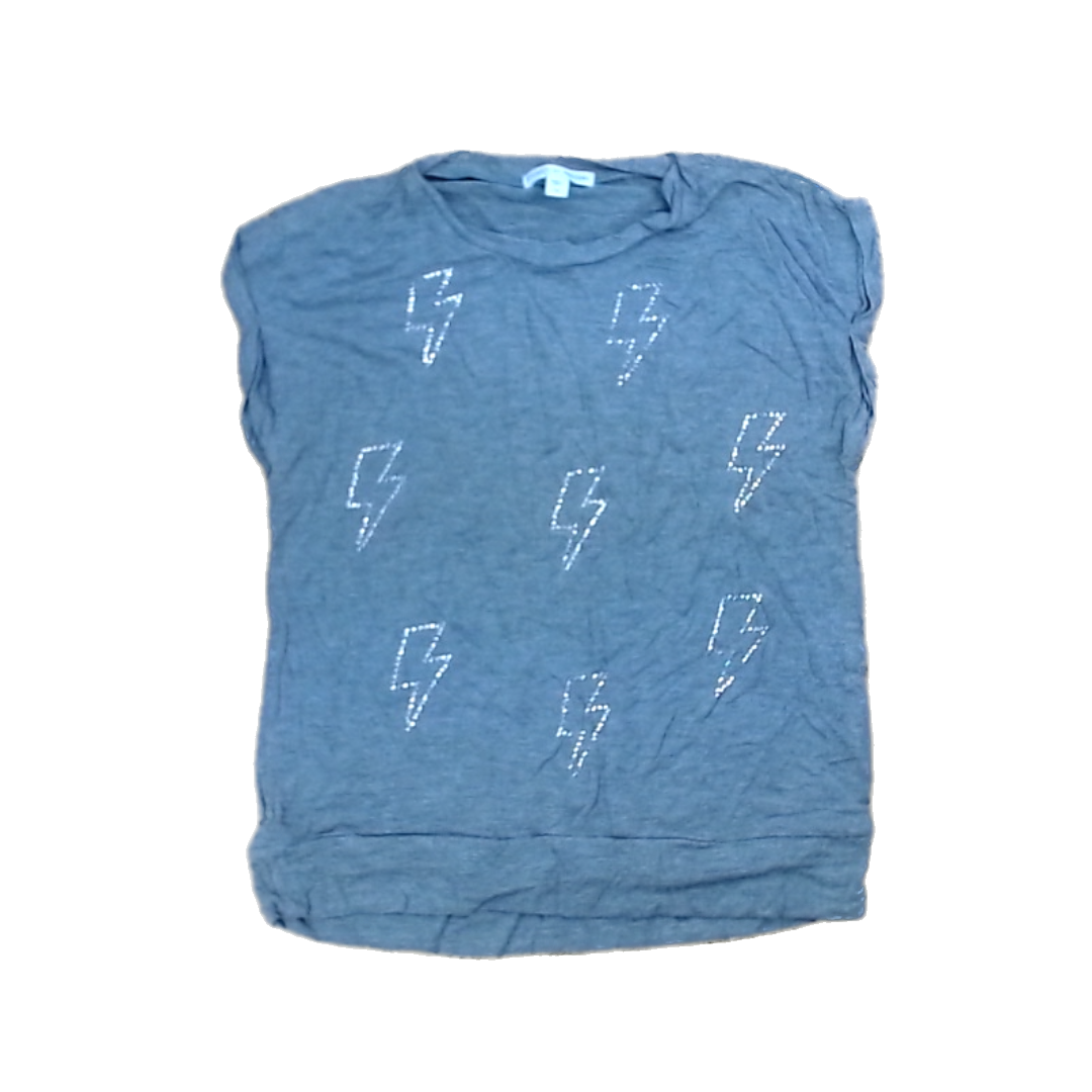 Rockets Of Awesome Girls Gray | Gem Lightening Botls Tank Top Size: 10 Years Gray | Gem Lightening Botls