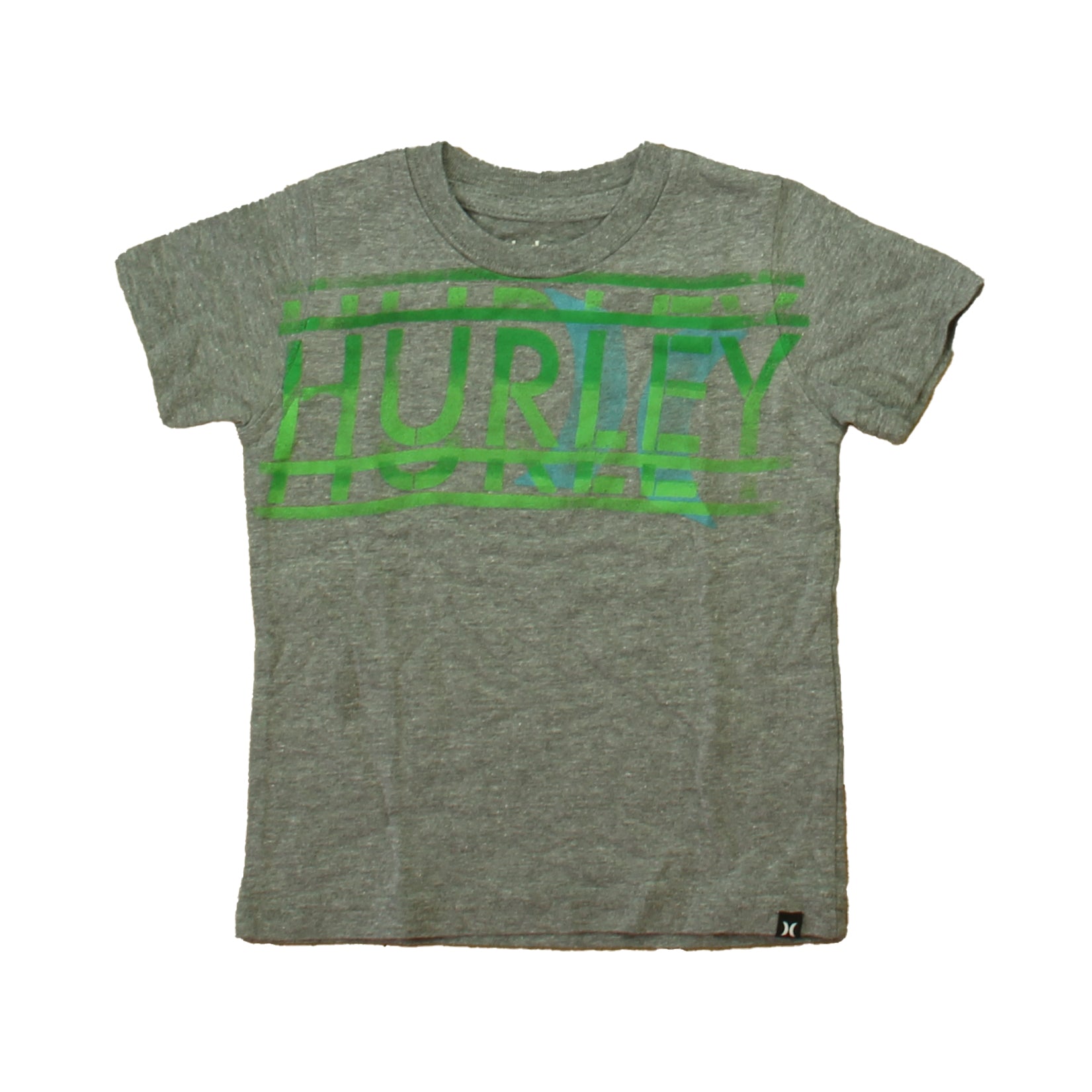 Hurley Boys Gray | Green T-Shirt Size: 12 Months Gray | Green