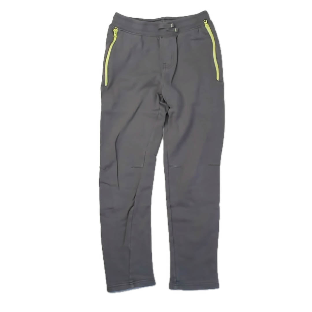 Tea Collection Boys Gray | Green Casual Pants Size: 10 Years Gray | Green