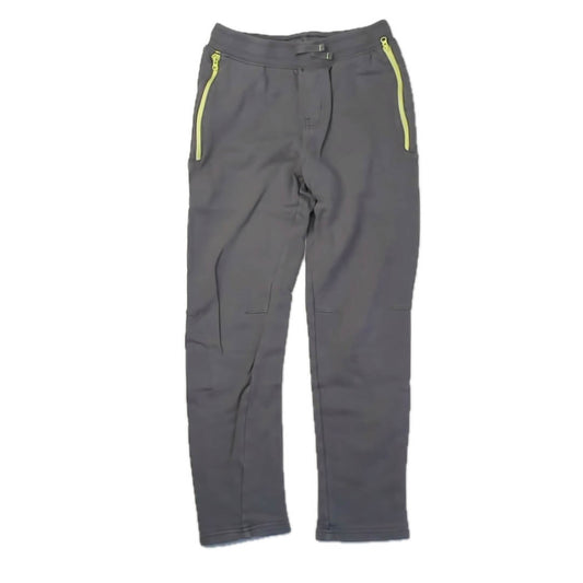 Tea Collection Boys Gray | Green Casual Pants Size: 10 Years Gray | Green