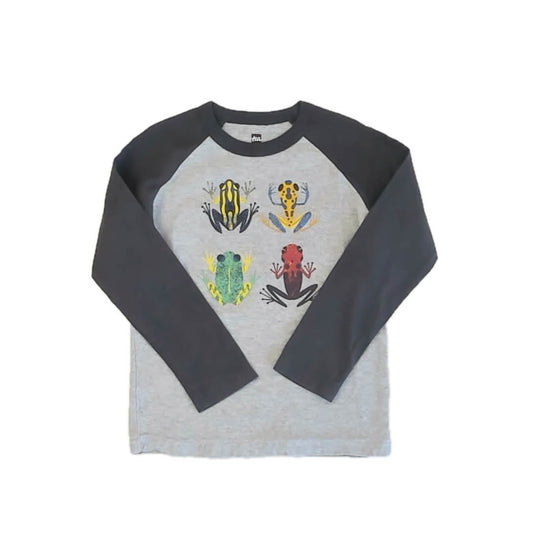 Tea Collection Boys Gray Insects Long Sleeve T-Shirt Size: 6 Years Gray Insects