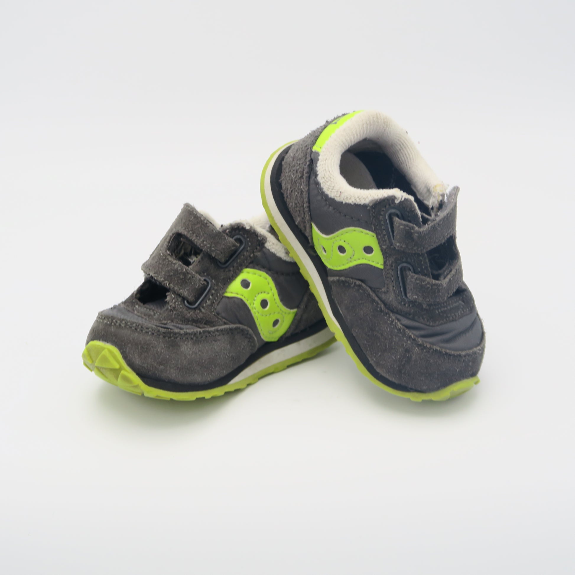 Saucony Boys Gray | Lime Sneakers Size: 4 Infant Gray | Lime