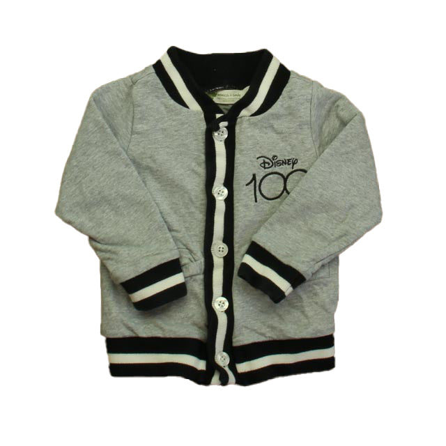 Monica + Andy Boys Gray Mickey Jacket Size: 2T