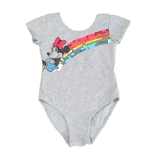 Disney Girls Gray Minnie Leotard Size: 3T Gray Minnie