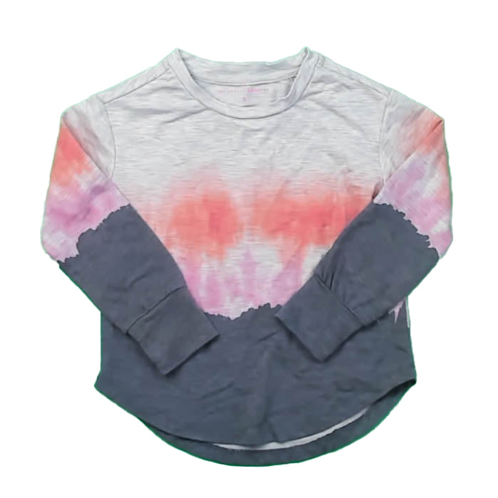 Rockets Of Awesome Girls Gray | Multi Color Long Sleeve Shirt Size: 3 T Gray | Multi Color