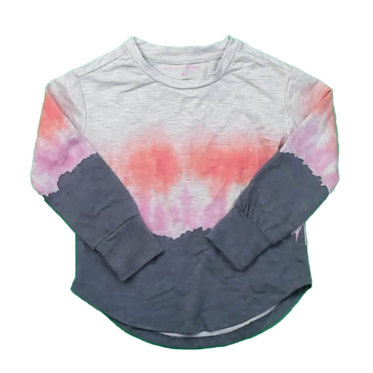 Rockets Of Awesome Girls Gray | Multi Color Long Sleeve Shirt Size: 3 T Gray | Multi Color