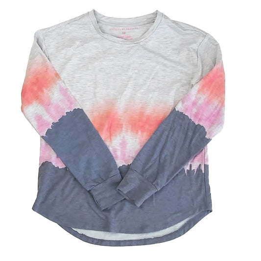 Rockets Of Awesome Girls Gray | Multi Long Sleeve Shirt Size: 12 years Gray | Multi