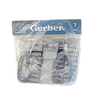 Gerber Boys Gray | Navy Stripe Accessory Size: 2-3T Gray | Navy Stripe