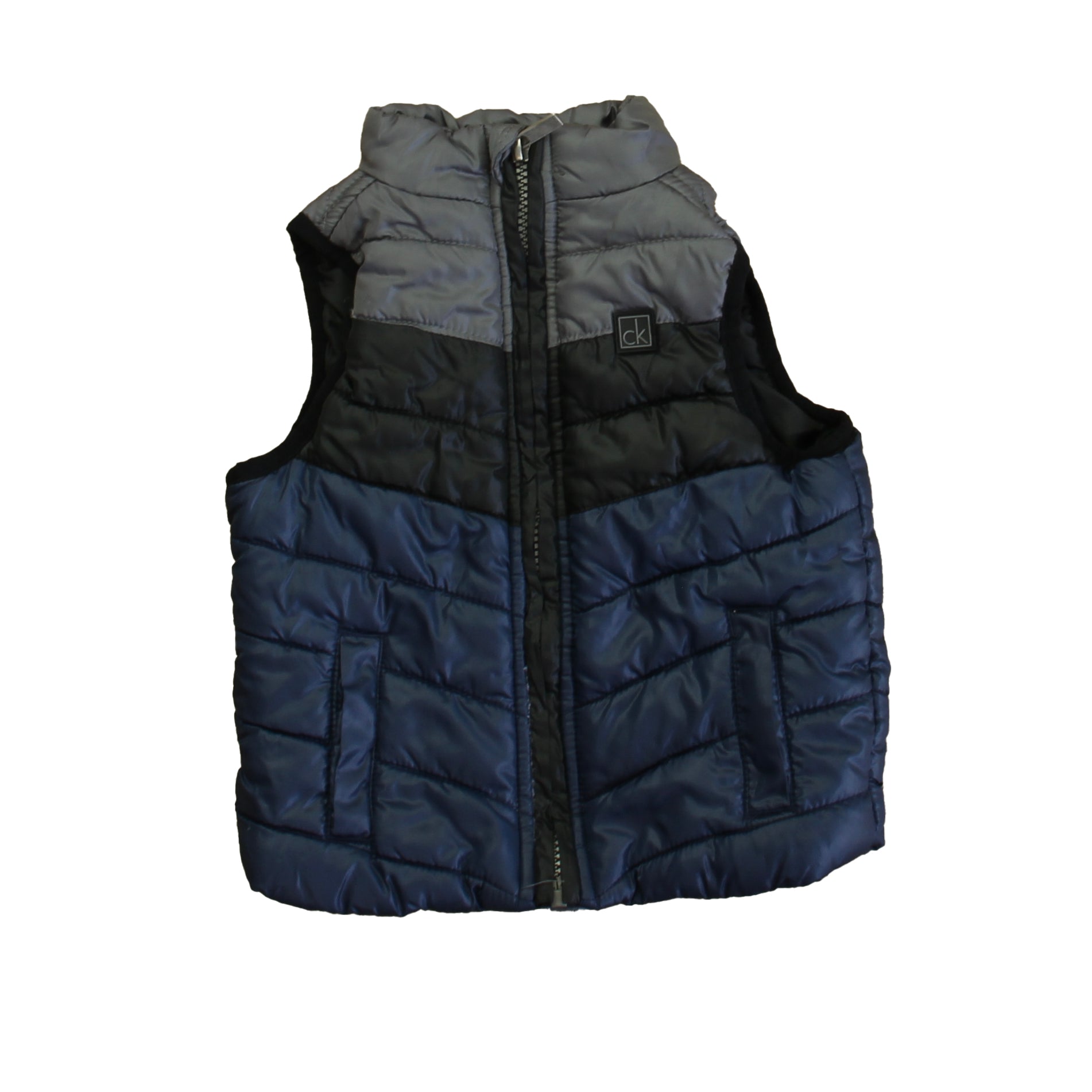 Calvin Klein Boys Gray | Navy Vest Size: 18 Months Gray | Navy