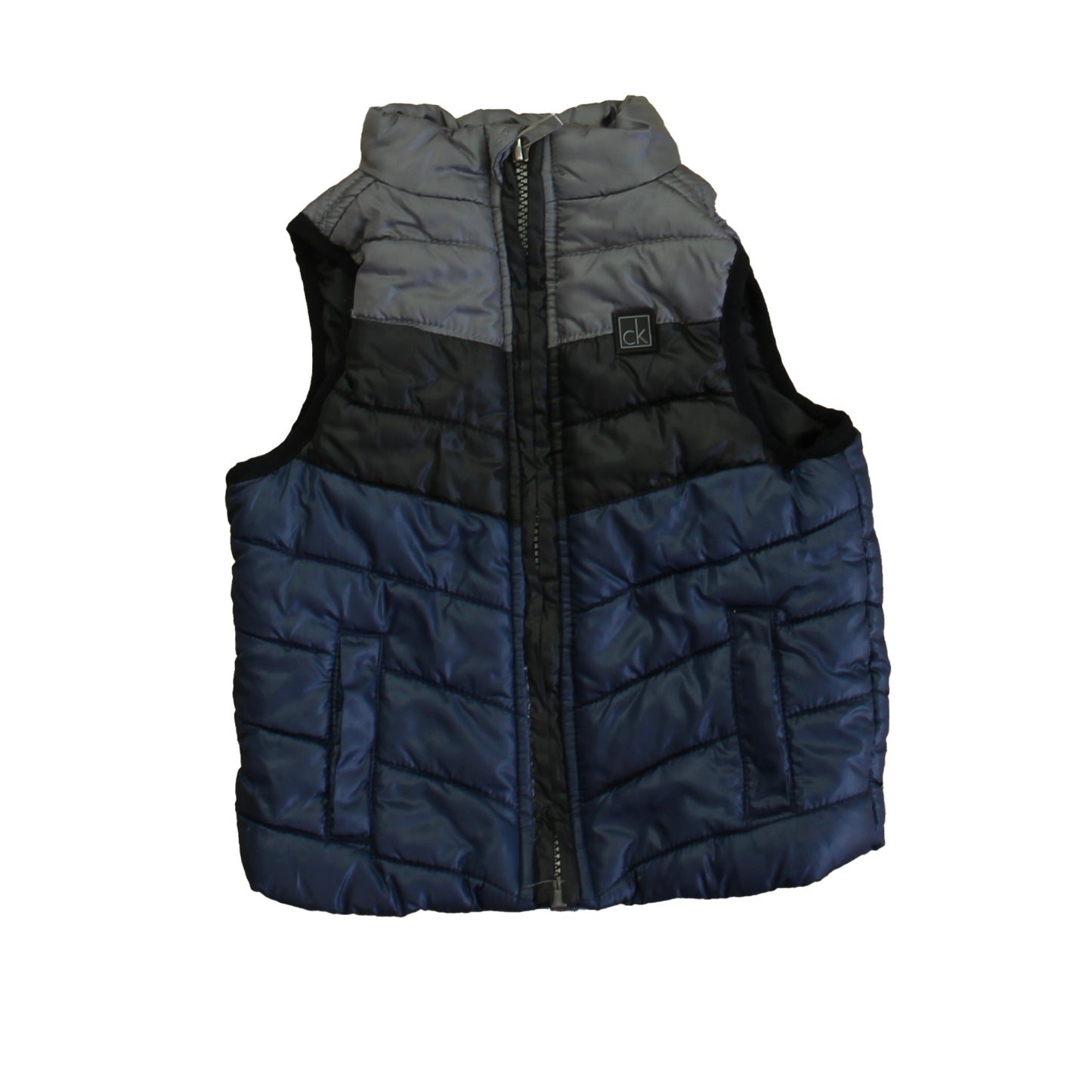 Calvin Klein Boys Gray | Navy Vest Size: 18 Months Gray | Navy
