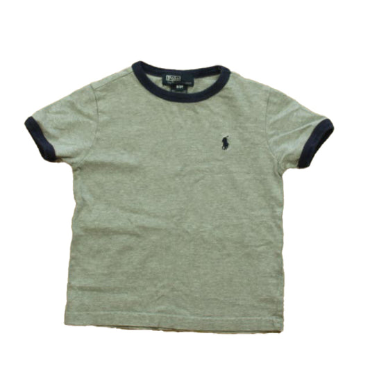 Ralph Lauren Boys Gray | Navy T-Shirt Size: 3T