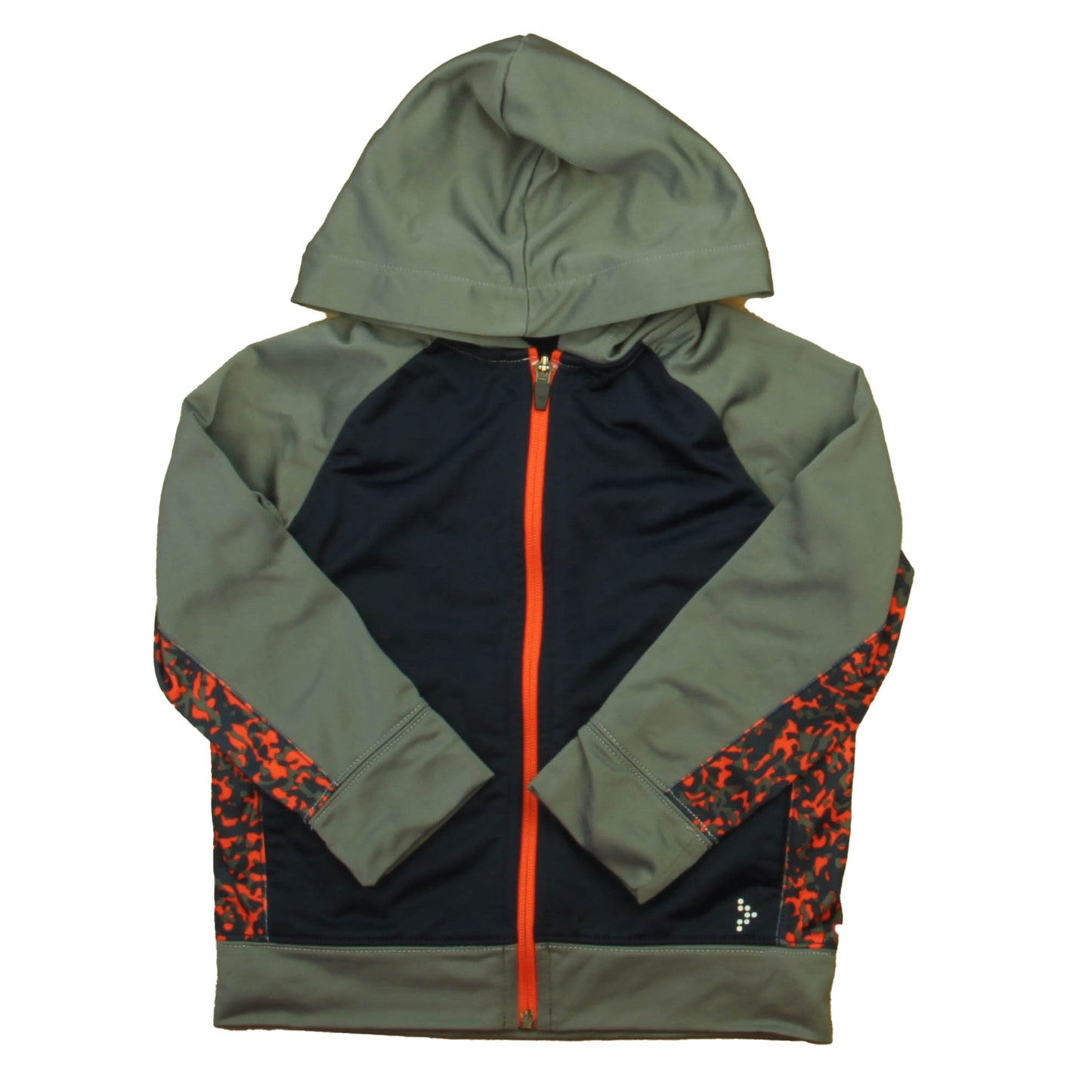 Gymboree Girls Gray | Navy Hoodie Size: 2-3T Gray | Navy