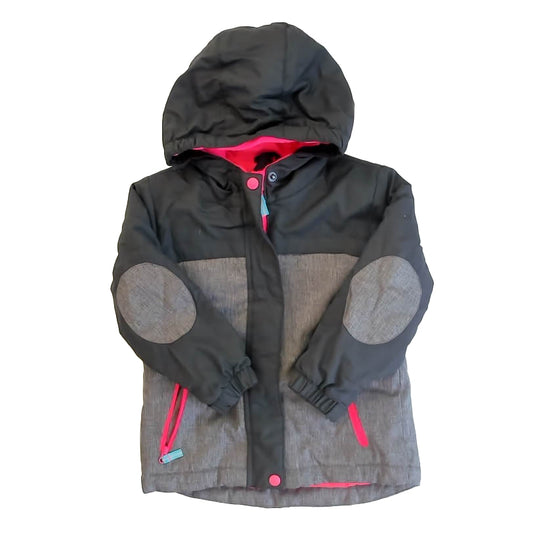 Cat & Jack Girls Gray | Pink Snow & Ski Coat Size: 4T Gray | Pink
