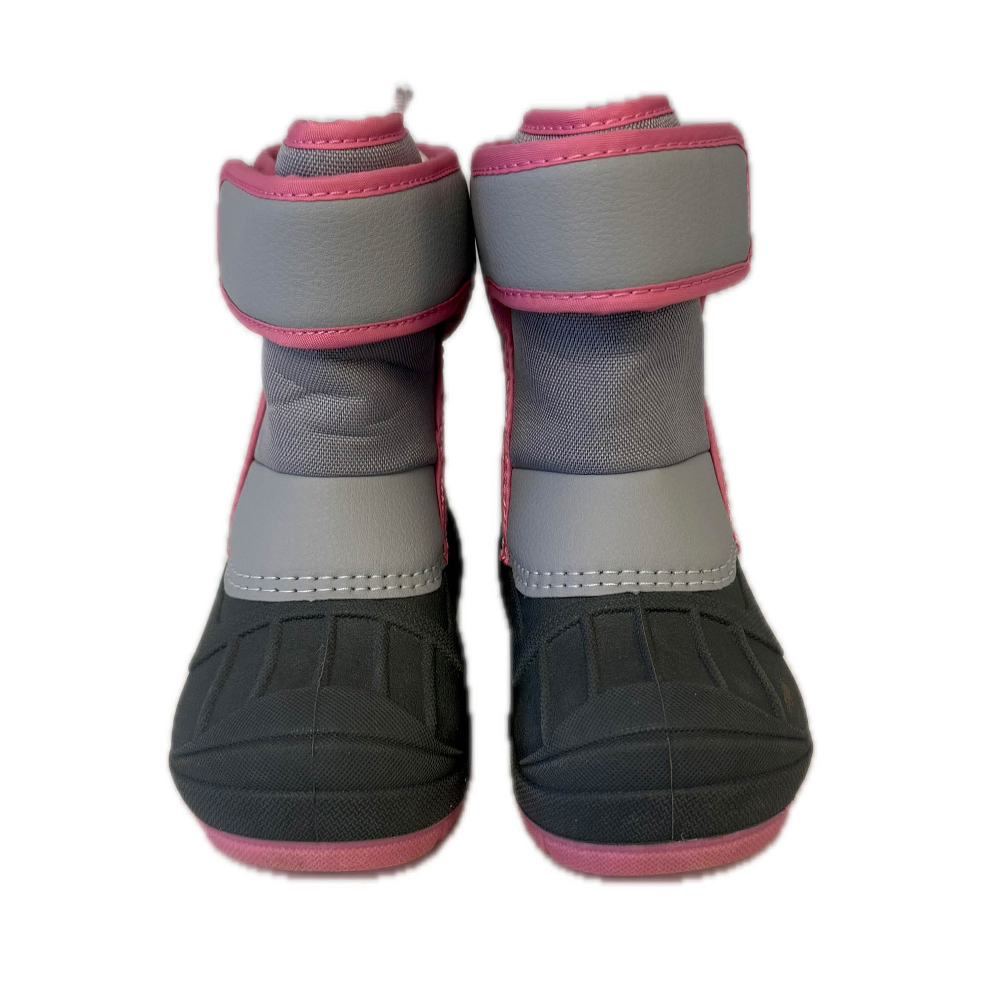 Cat & Jack Girls Gray | Pink Boots Size: 6 Toddler Gray | Pink