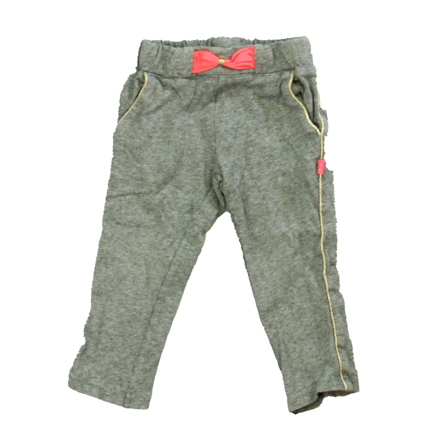 Billieblush Girls Gray | Pink Leggings Size: 2T Gray | Pink