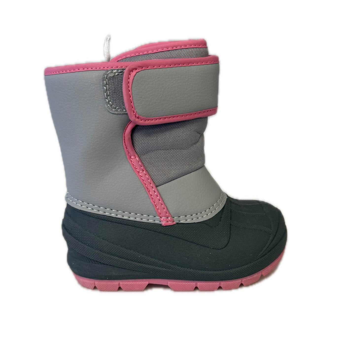 Cat & Jack Girls Gray | Pink Boots Size: 6 Toddler Gray | Pink