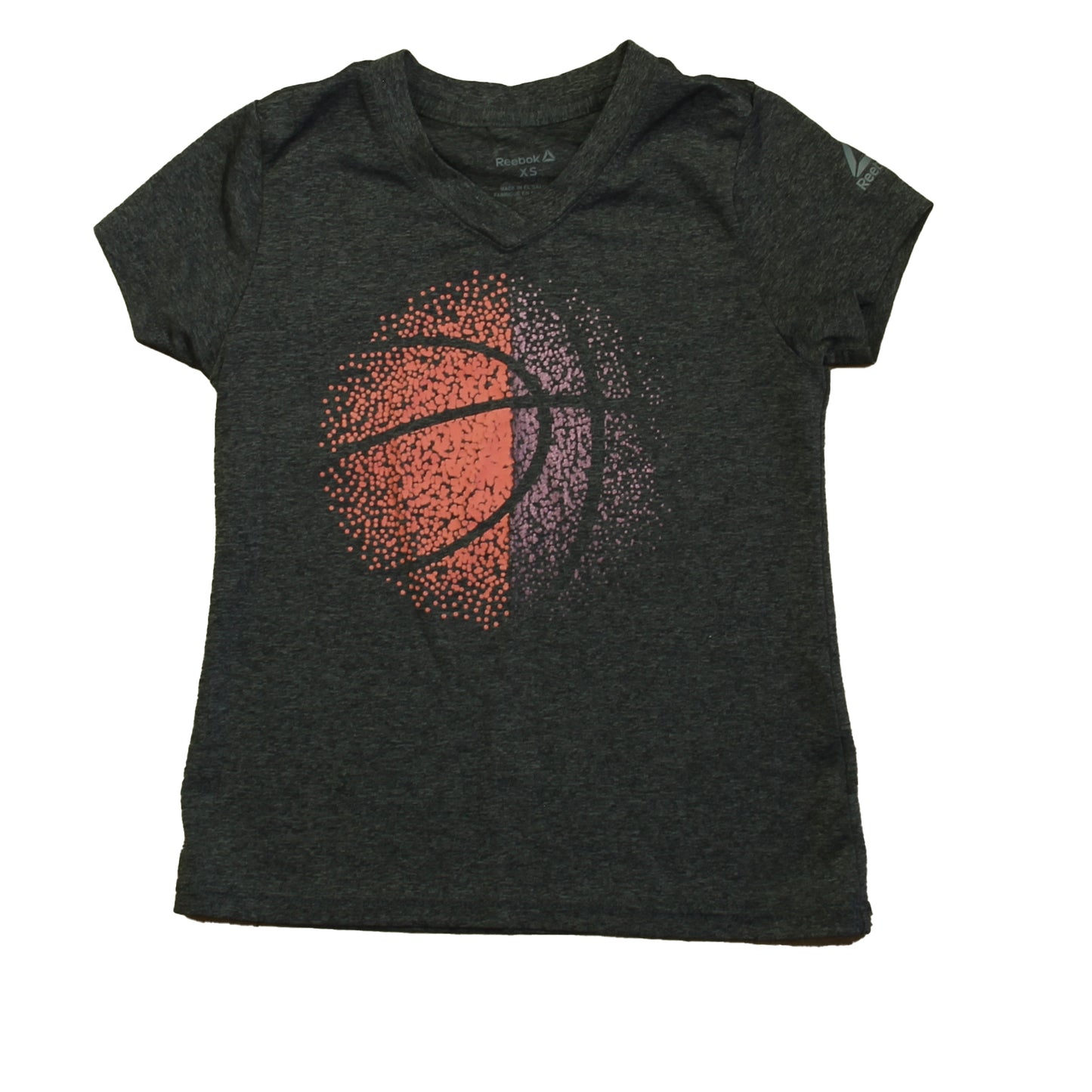 Reebok Girls Gray | Pink Athletic Top Size: 6-9 Months Gray | Pink