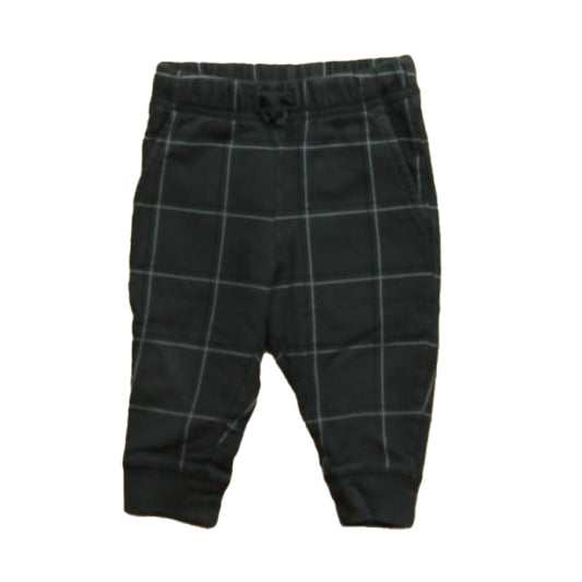 Tea Boys Gray Plaid Leggings Size: 3-6 Months Gray Plaid