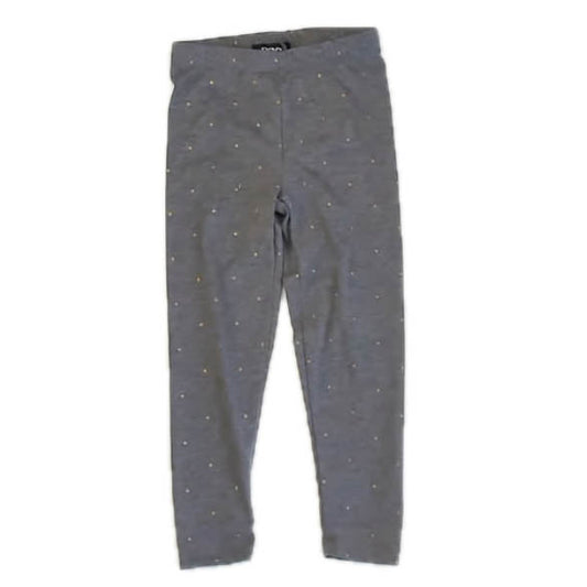 DKNY Girls Gray Polka Dots Leggings Size: 4T Gray Polka Dots