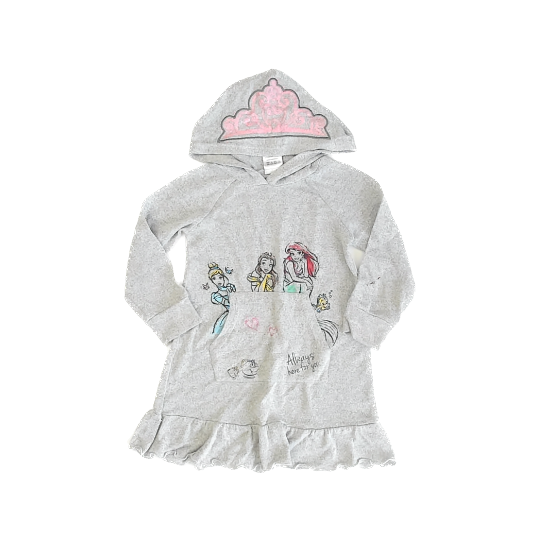 Disney Girls Gray Princesses Hoodie Size: 3T Gray Princesses