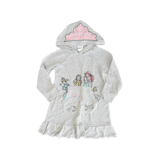 Disney Girls Gray Princesses Hoodie Size: 3T Gray Princesses