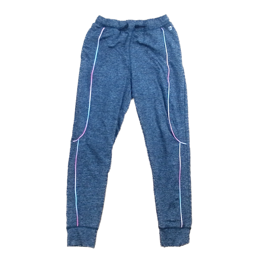 Rockets Of Awesome Girls Gray | Rainbow Rim Pants Size: 3T - 8 Years Gray | Rainbow Rim