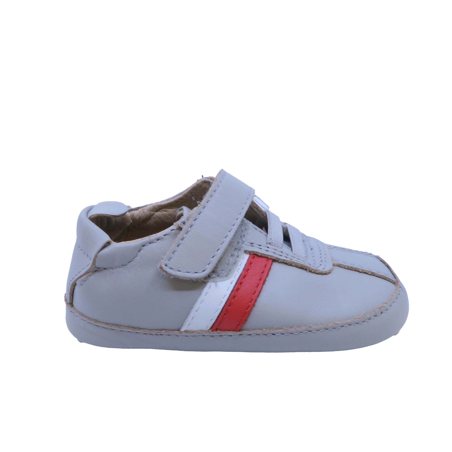 Old Soles Boys Gray | Red Shoes Size: 4 Infant Gray | Red
