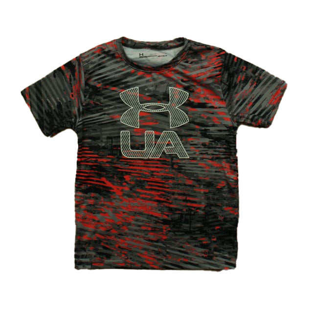 Under Armour Boys Gray | Red Athletic Top Size: 5T