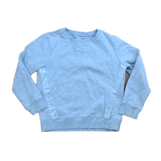 Rockets Of Awesome Girls Gray | Reflector Stripes Long Sleeve T-Shirt Size: 6 - 10 Years Gray | Reflector Stripes