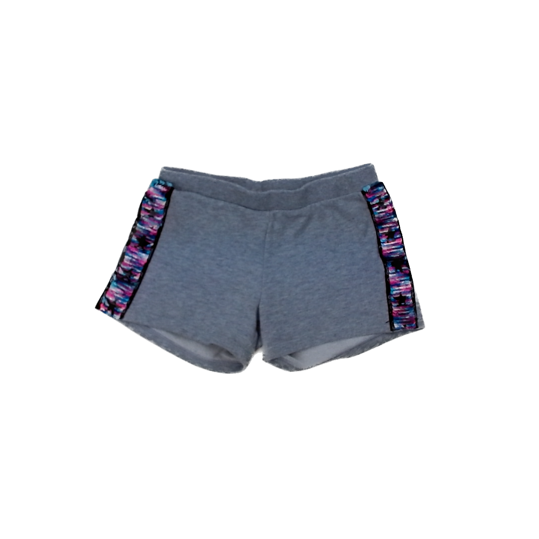 Rockets Of Awesome Girls Gray | Sequin Siding Shorts Size: 8 Years Gray | Sequin Siding