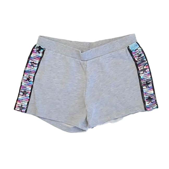 Rockets Of Awesome Girls Gray | Sequins on Side Shorts Size: 7 Years Gray | Sequins on Side