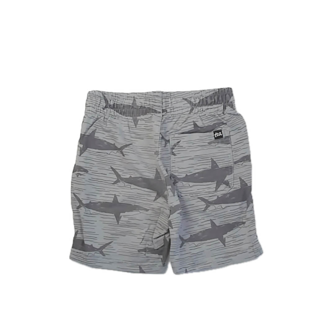 Tea Collection Boys Gray Sharks Shorts Size: 10 Years Gray Sharks