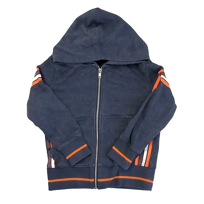Rockets Of Awesome Boys Gray | Side Stripes Jacket Size: 5 Years Gray | Side Stripes