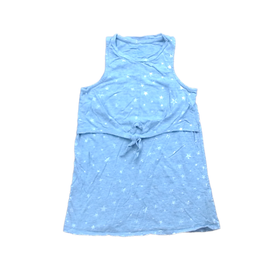 Rockets Of Awesome Girls Gray | Silver Stars Dress Size: 4T Gray | Silver Stars