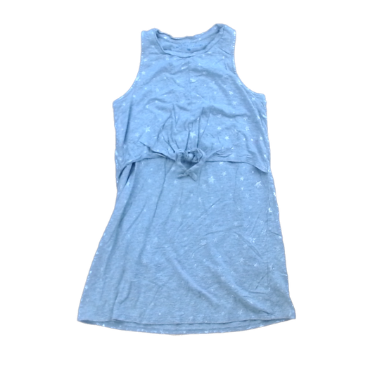 Rockets Of Awesome Girls Gray | Silver Stars Dress Size: 7 - 10 Years Gray | Silver Stars