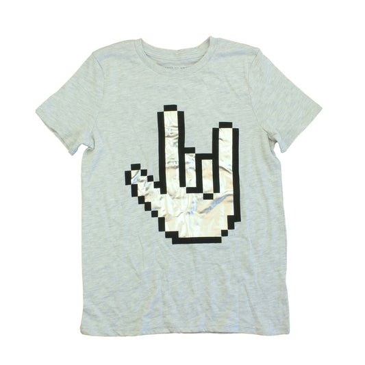 Rockets Of Awesome Boys Gray | Silver T-Shirt Size: 12 Years