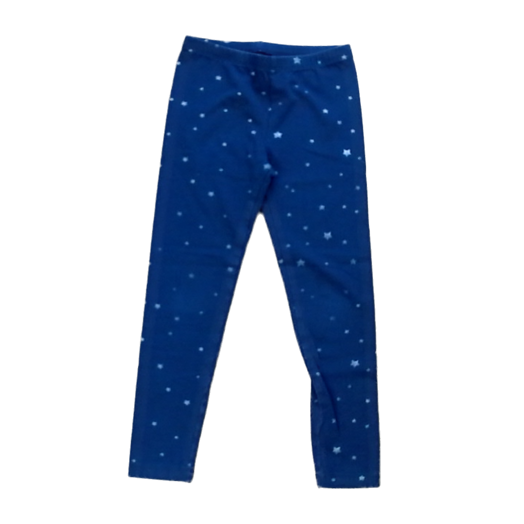 Tea Collection Girls Gray | Stars Leggings Size: 6 Years Gray | Stars