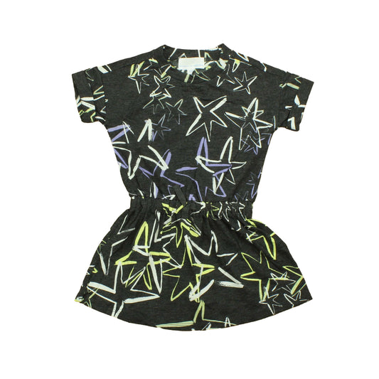 Rockets Of Awesome Girls Gray | Stars Dress Size: 2T Gray | Stars
