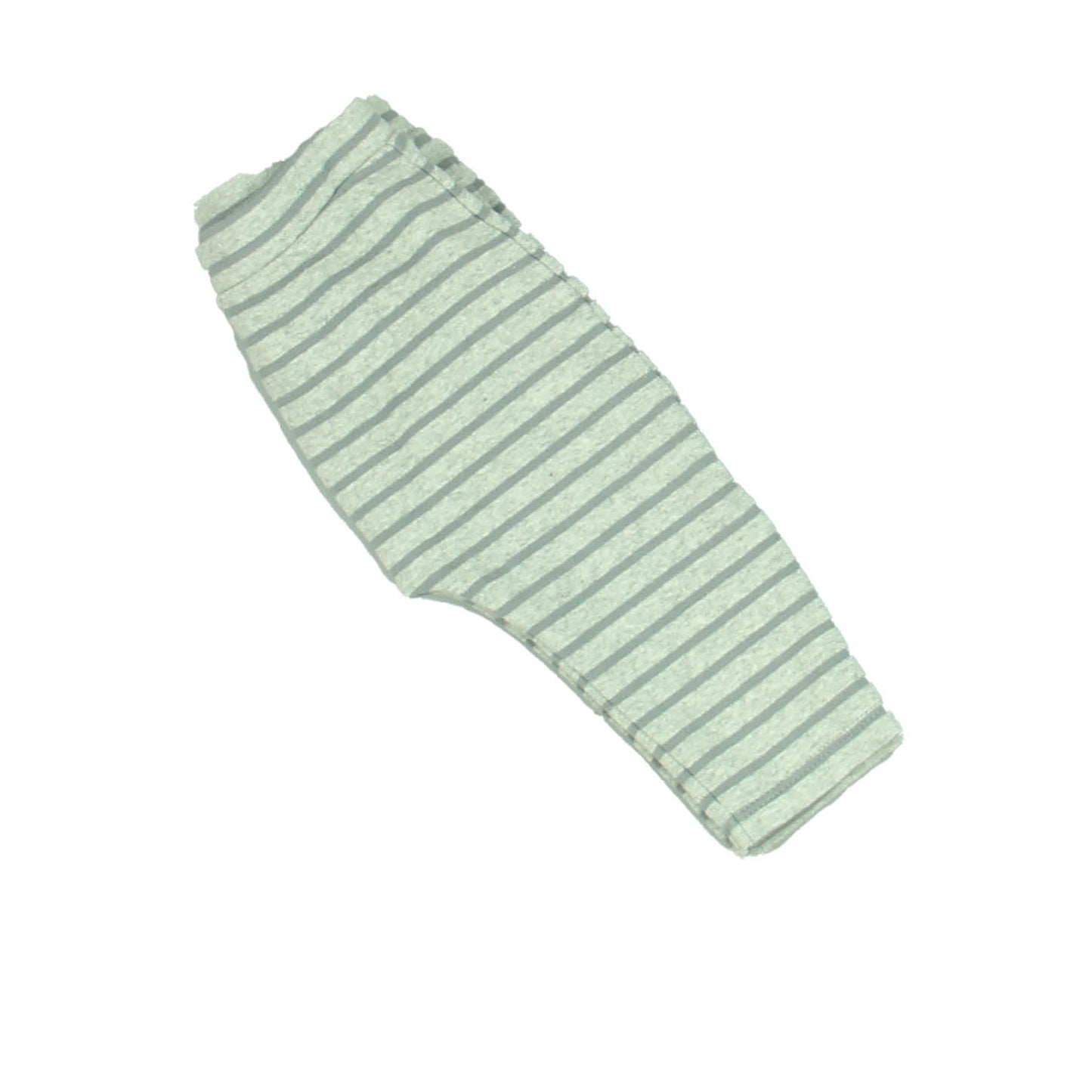 Mayoral Unisex Gray Stripe Leggings Size: 2-4 Months Gray Stripe
