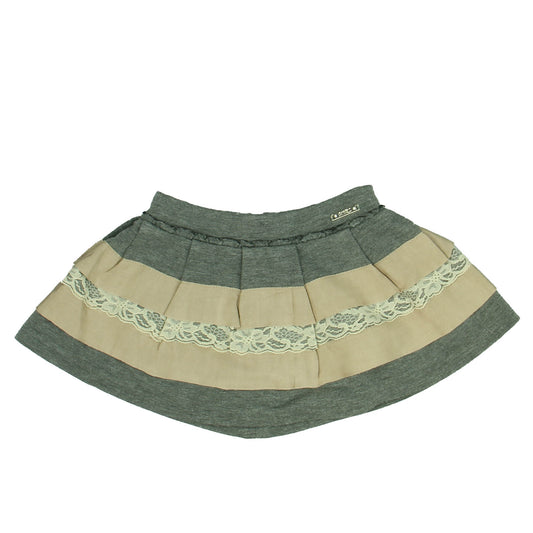 Mayoral Girls Gray | Taupe Skirt Size: *2-3T Gray | Taupe