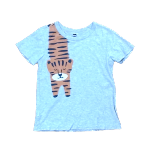 Tea Collection Boys Gray | Tiger Shirt Size: 3T Gray | Tiger