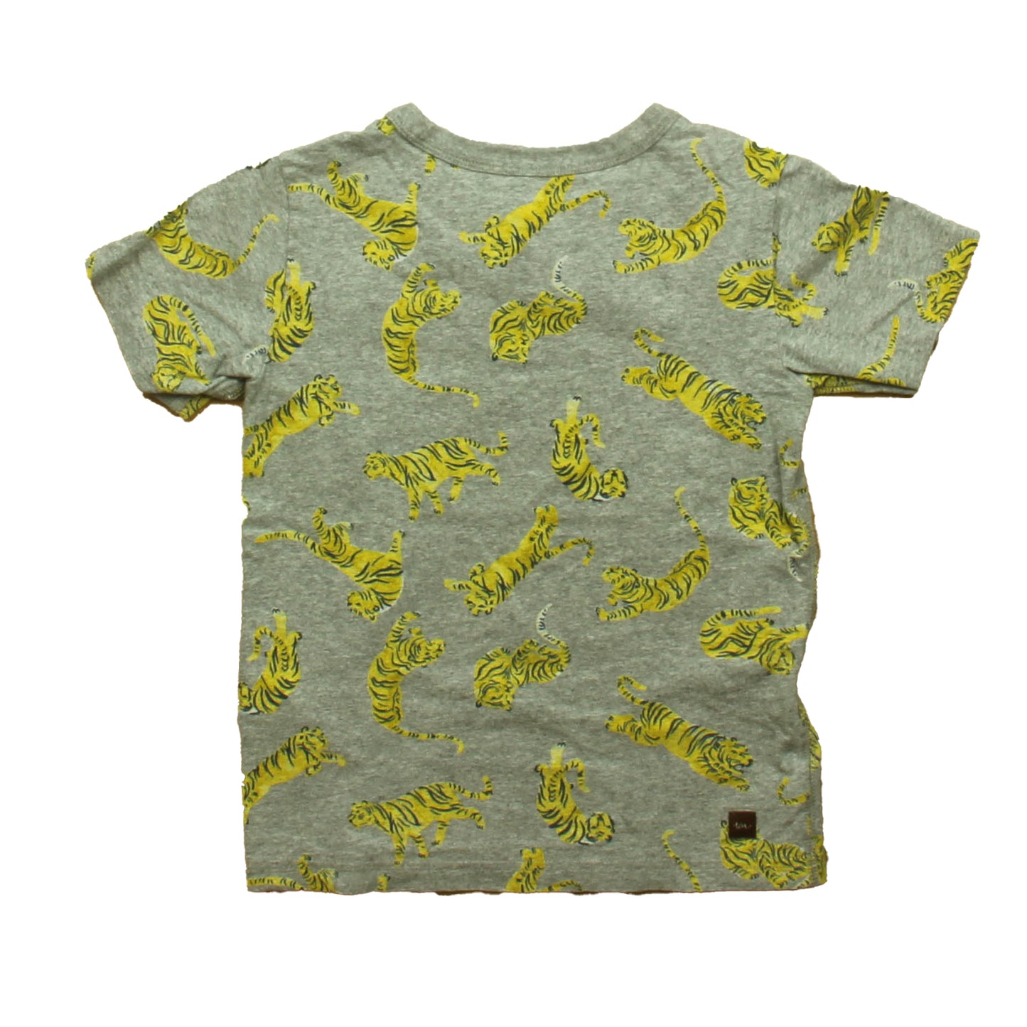 Tea Collection Boys Gray Tigers T-Shirt Size: 5T Gray Tigers