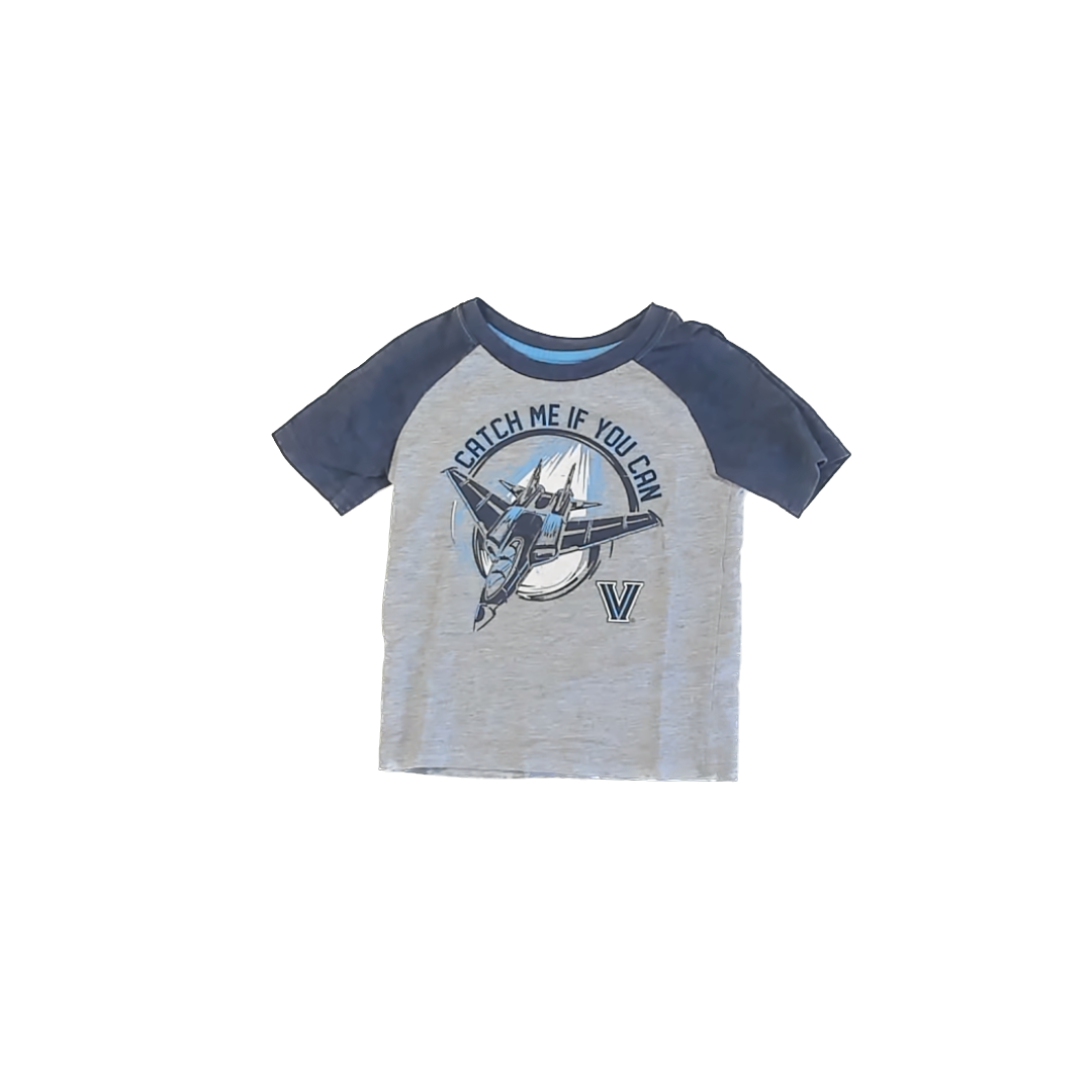 Colosseum Boys Gray "Villanova" plane T-Shirt Size: 2T Gray "Villanova" plane