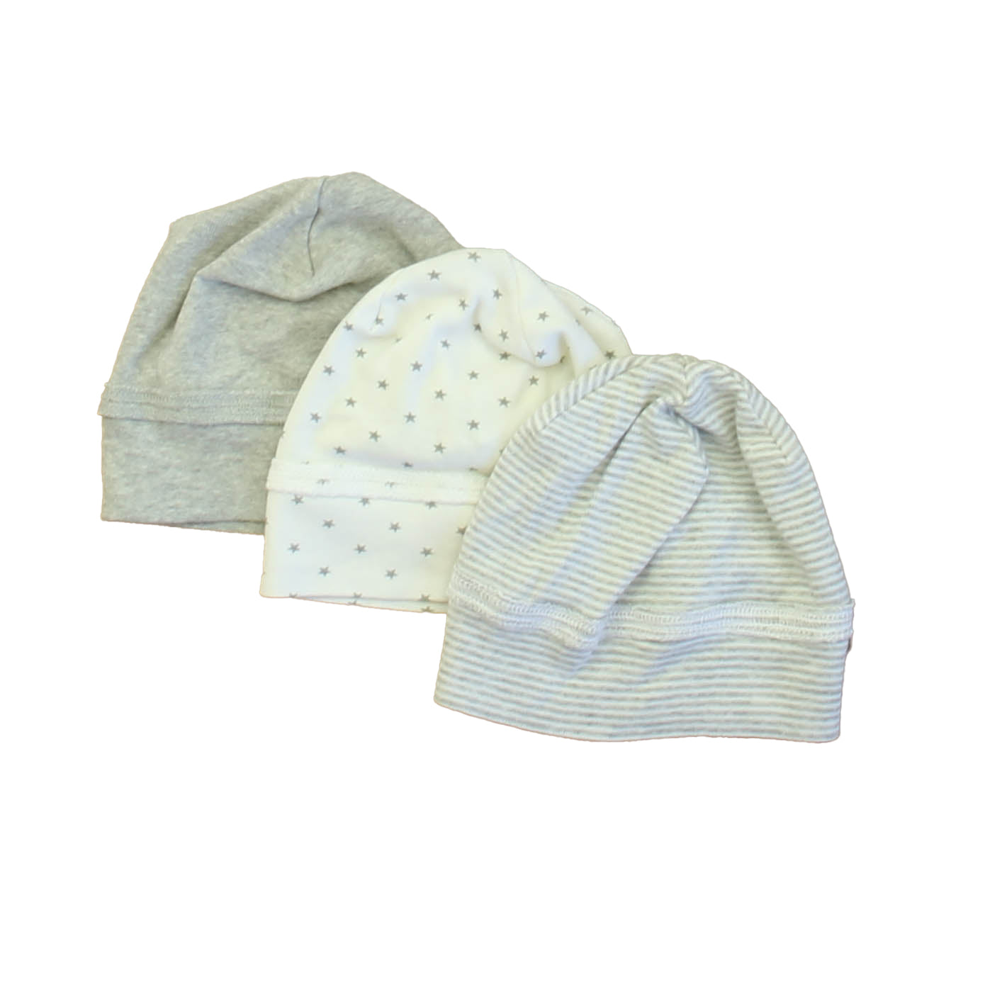 Nordstrom Boys Gray | White Hat Size: 6-12 Months Gray | White