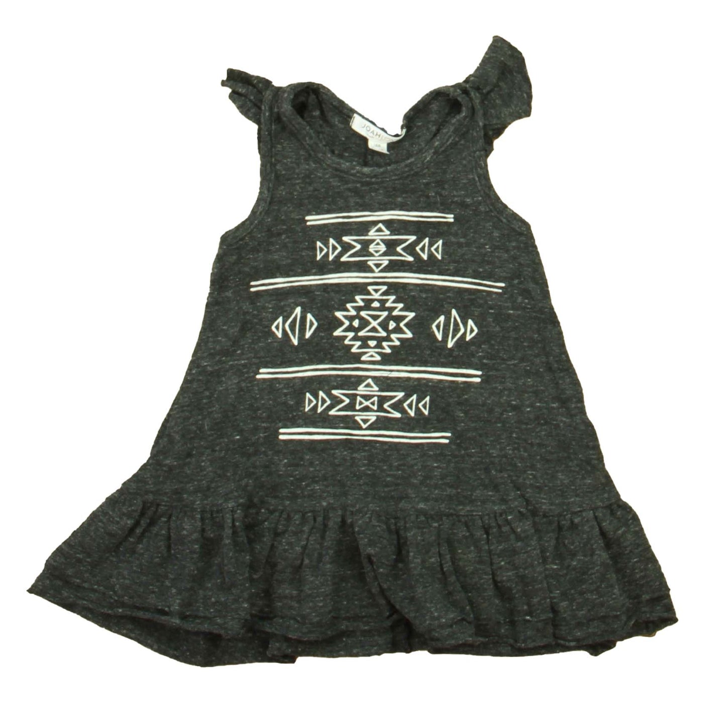 Joah Love Girls Gray | White Dress Size: 18 Months Gray | White