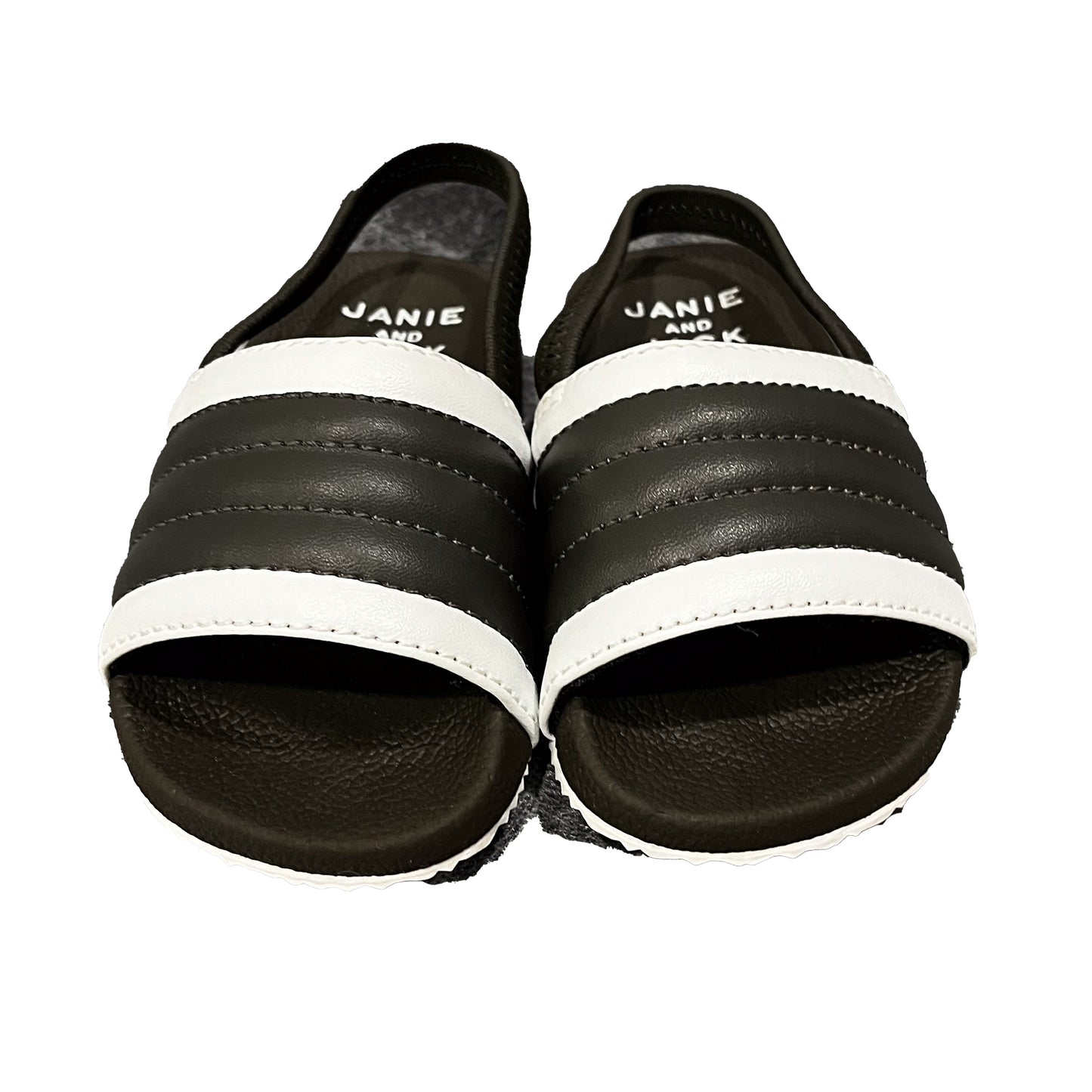 Janie and Jack Boys Gray | White Sandals Size: 5 Toddler Gray | White