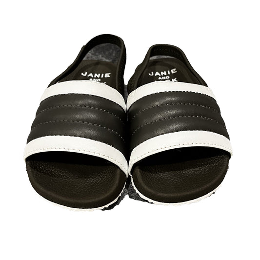 Janie and Jack Boys Gray | White Sandals Size: 5 Toddler Gray | White