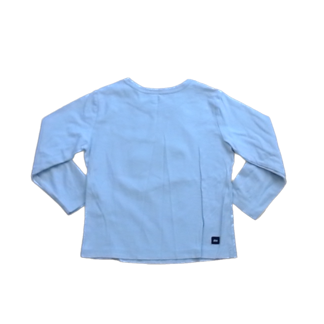 Tea Collection Boys Gray with Grizzly Bear Long Sleeve Shirt Size: 3T Gray with Grizzly Bear