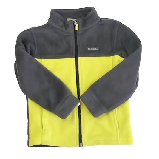 Columbia Boys Gray | Yellow Fleece Size: 4T Gray | Yellow